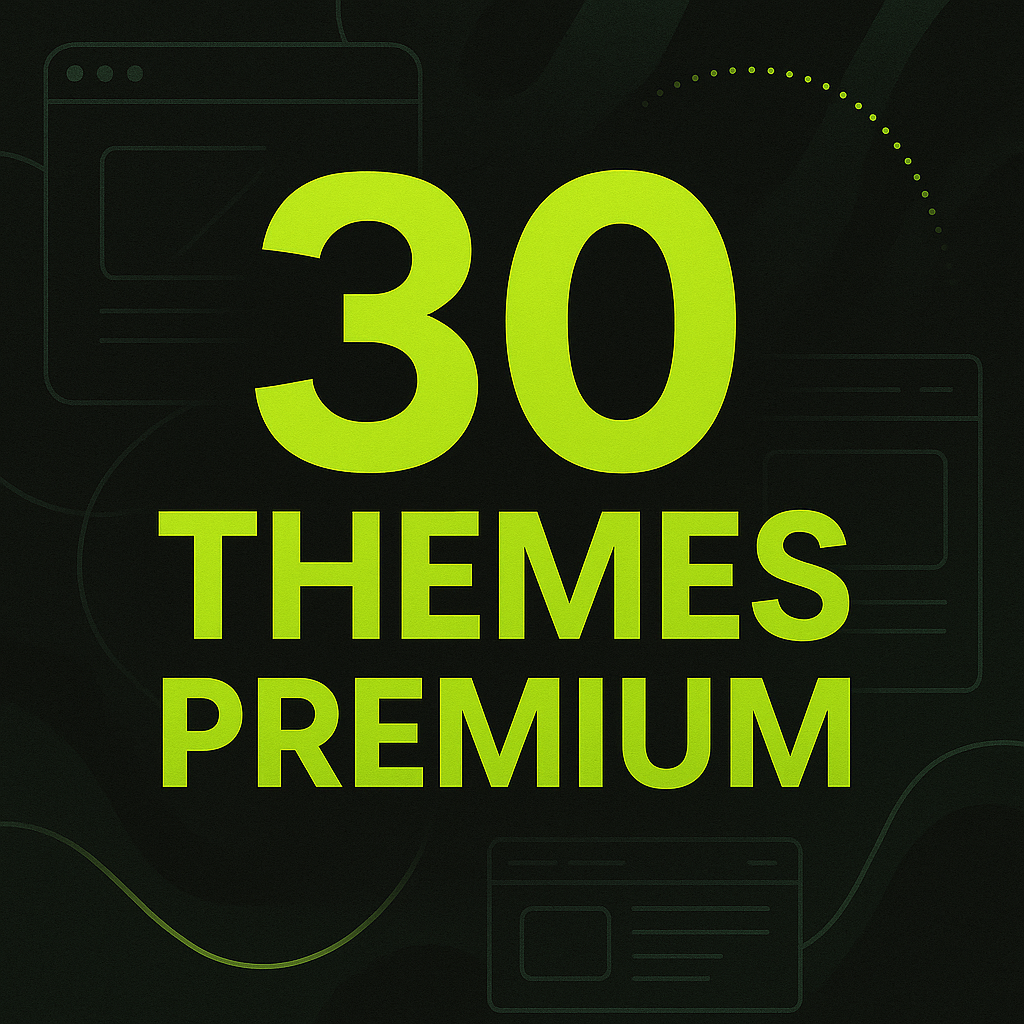 30 Temas Premium para Tu Tienda